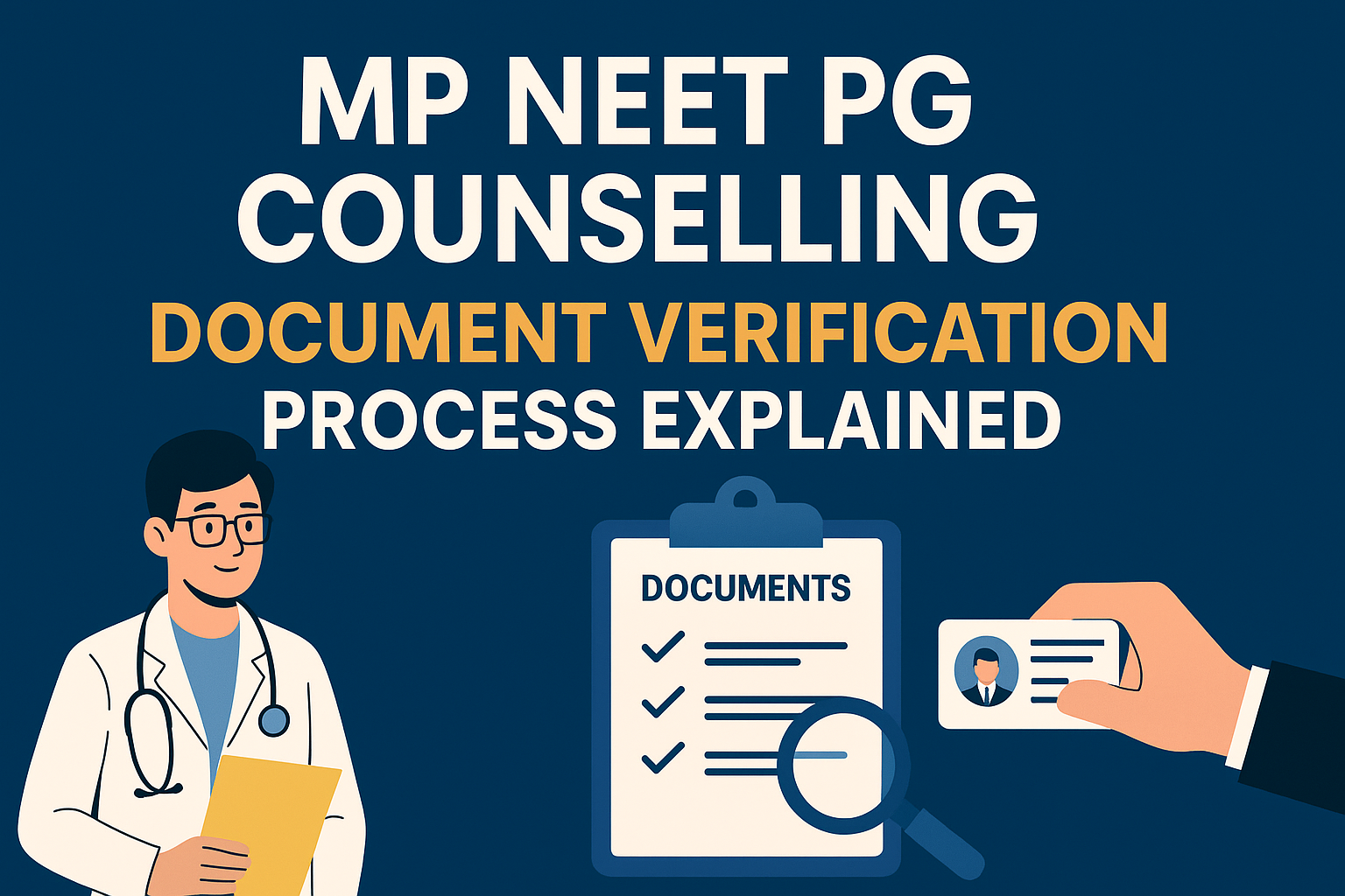 MP NEET PG Counselling: Document Verification Process Explained